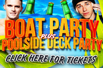 boatparty and poolside deck party for schoolies, gold coast