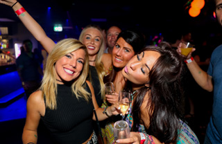 girls night out at nightclubs in Surfers Paradise