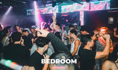 The main room in The Bedroom Nightclub, soon to be filled with Down Under Party Tours 