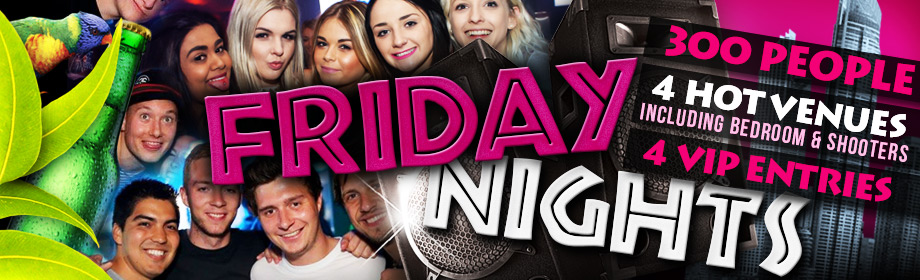 Friday nights on Down Under Party tours Surfers Paradise