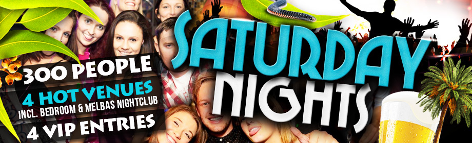 Saturday night in Surfers Paradise presented by Down Under Party Tours